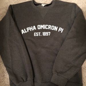 Alpha Omicron Pi sweatshirt